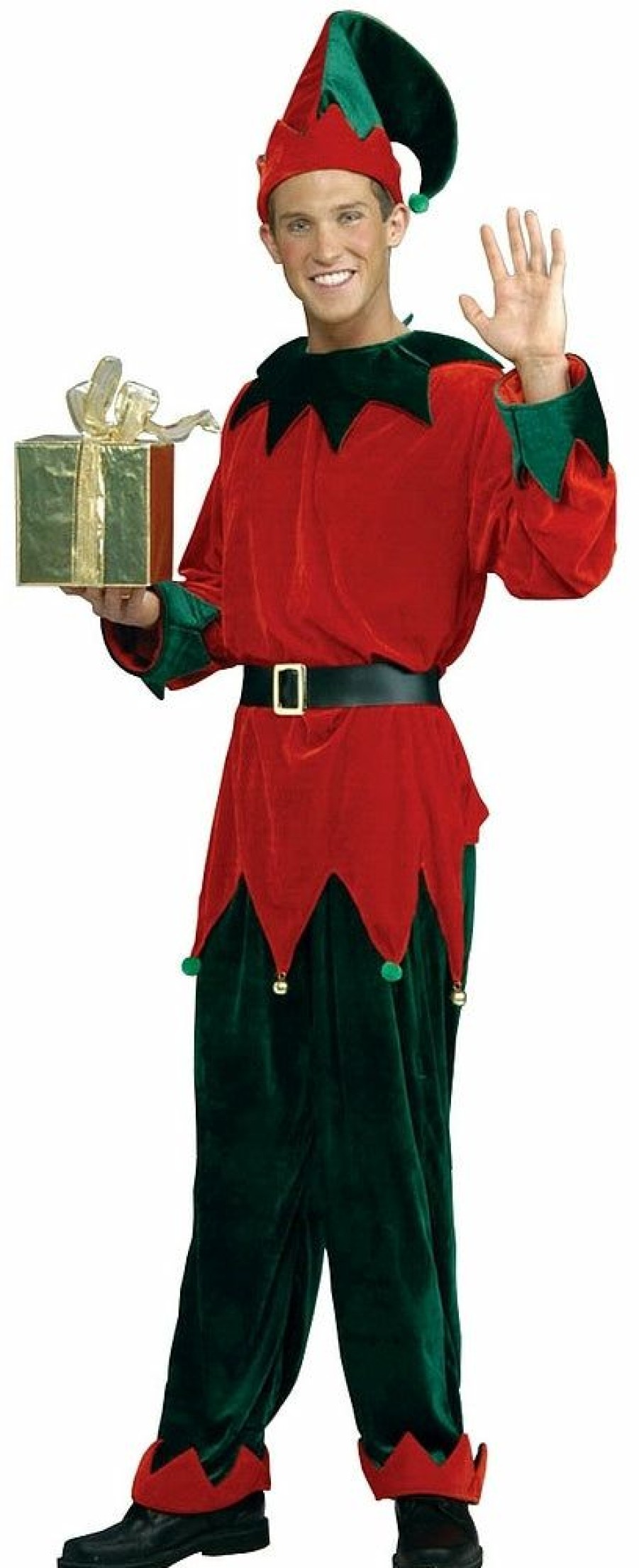 Christmas * | Forum Novelties Deluxe Santa'S Helper Elf Adult Costume Santa'S Helpers