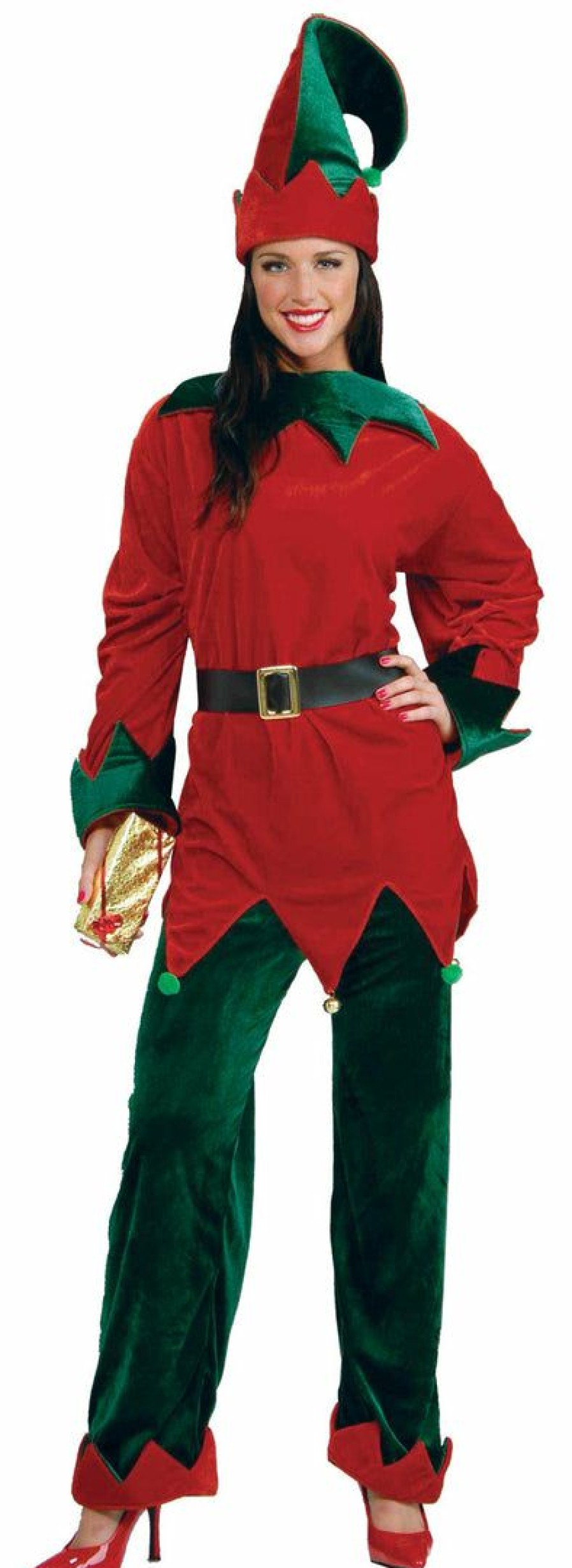 Christmas * | Forum Novelties Deluxe Santa'S Helper Elf Adult Costume Santa'S Helpers