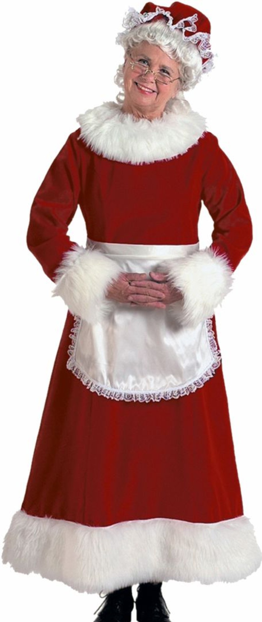 Christmas * | Halco Deluxe Mrs. Claus Costume Mrs. Claus Costumes