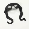 Mardi Gras * | Forum Novelties Half Mask Super Hero Black Half Masks