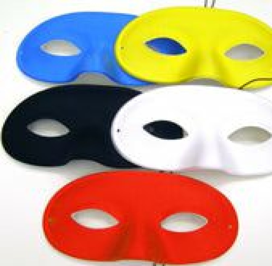 Mardi Gras * | Forum Novelties Half Mask Domino Red