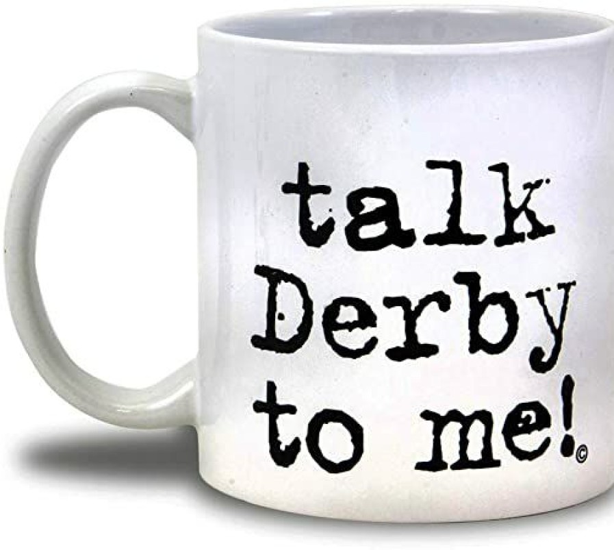 Derby * | Taste Of Kentucky Talk Derby To Me! Mug Equestrian Gifts