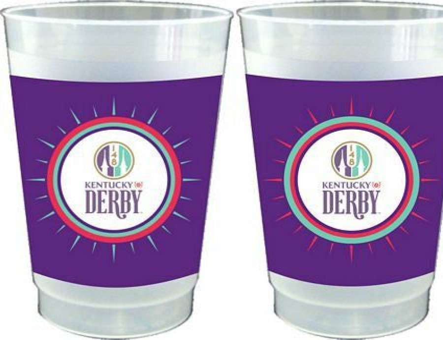 Derby * | Westrick Kentucky Derby 148 Plastic Frosted Cups 10/Pkg 148Th Kentucky Derby Merchandise