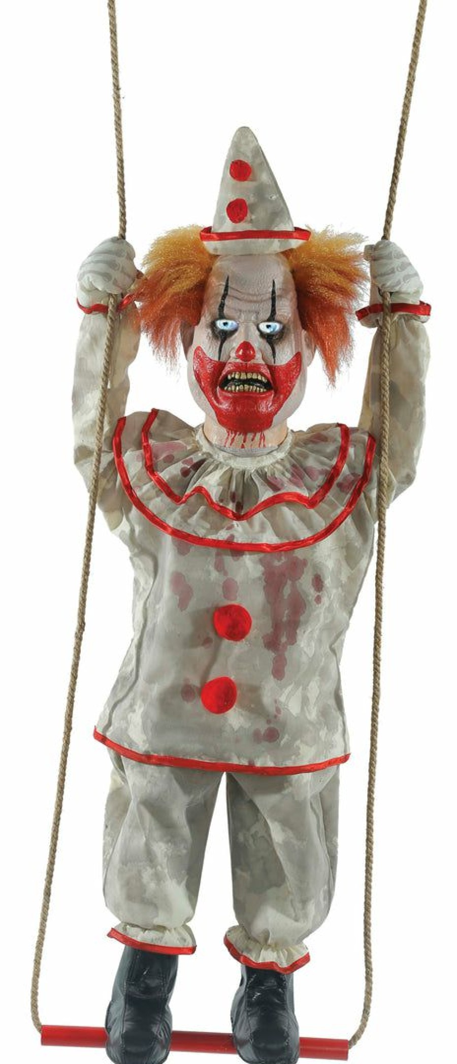 Halloween * | Morris Costumes Animated Swinging Happy Clown Prop