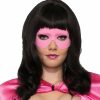 Mardi Gras * | Forum Novelties Half Mask Super Hero Pink Half Masks