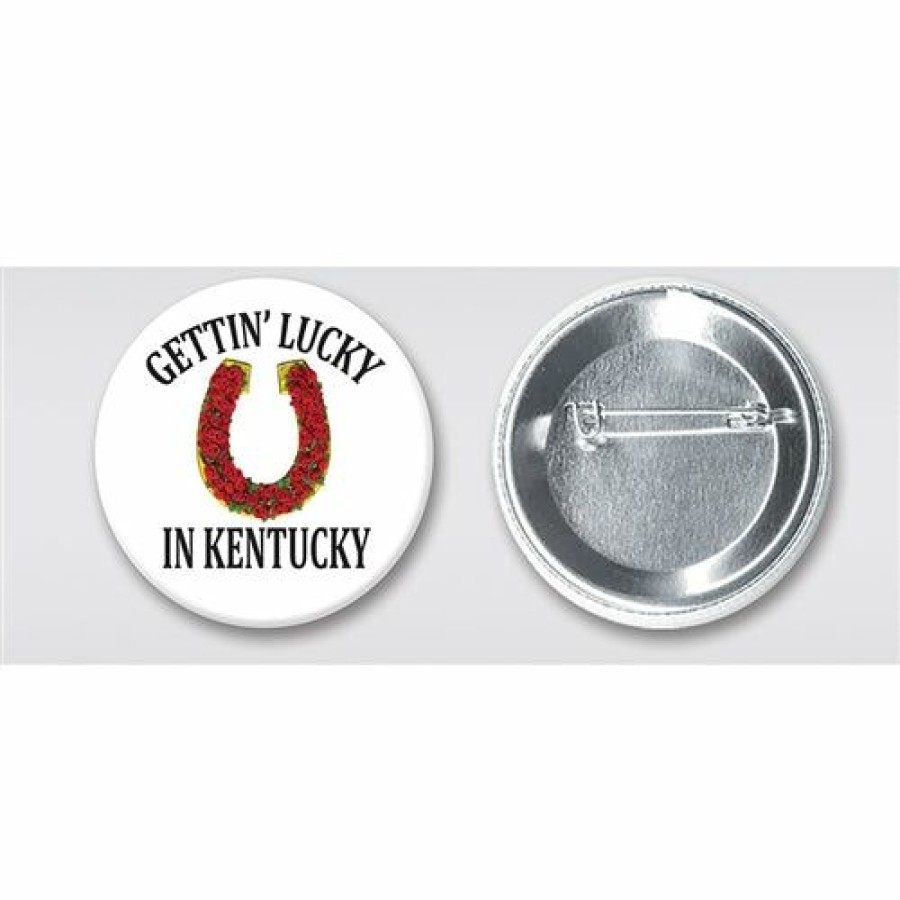 Derby * | Beistle Apparel And Accessories Gettin' Lucky In Kentucky Buttons