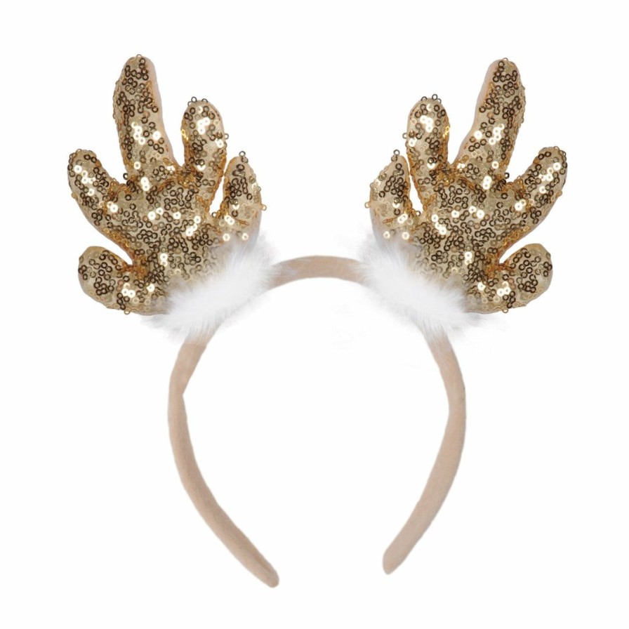 Christmas * | Beistle Sequined Reindeer Antlers