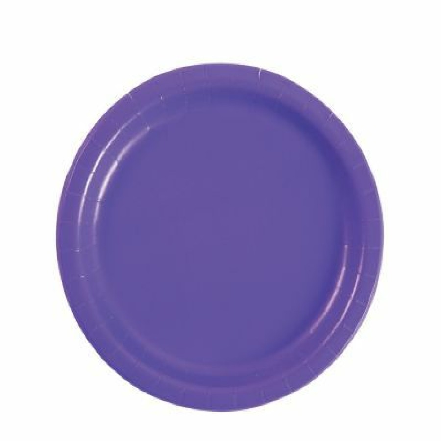 Derby * | Westrick Paper 8.5 Purple Paper Plate 8/Pkg