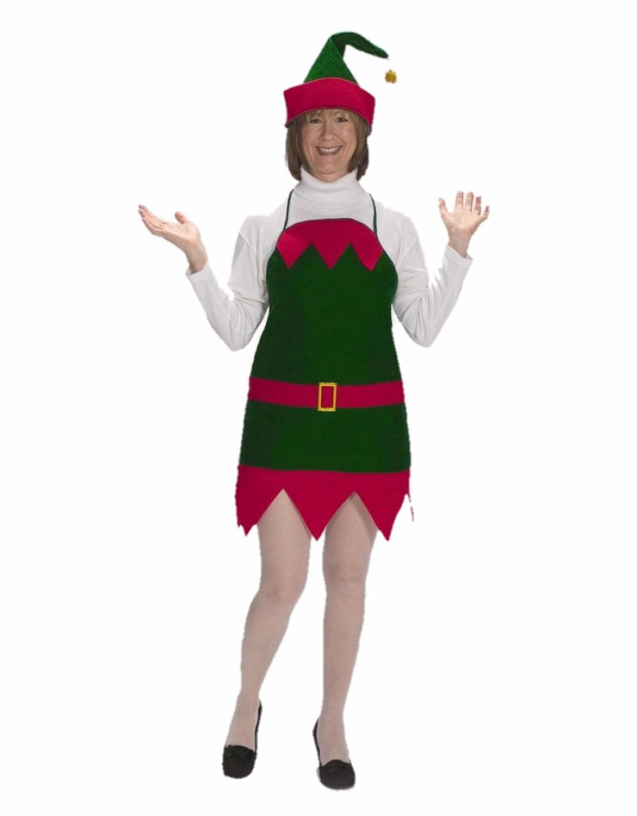 Christmas * | Halco Christmas Accessories Elf Apron And Hat Set