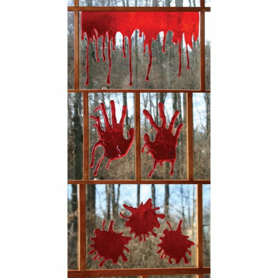 Halloween * | Fun World 3-D Bloody Window Decor 18 Wide