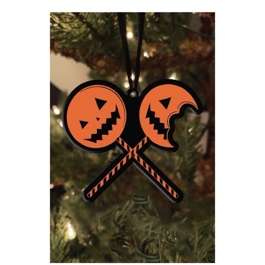 Christmas * | Trick Or Treat Studios Trick 'R Treat Lollipop Metal Ornament Holiday Horrors Ornaments