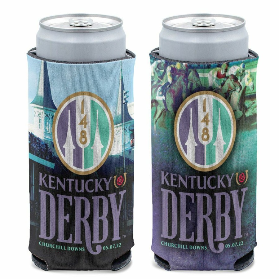 Derby * | Wincraft 148Th Kentucky Derby Merchandise Kentucky Derby 148 Slim Can Koozie