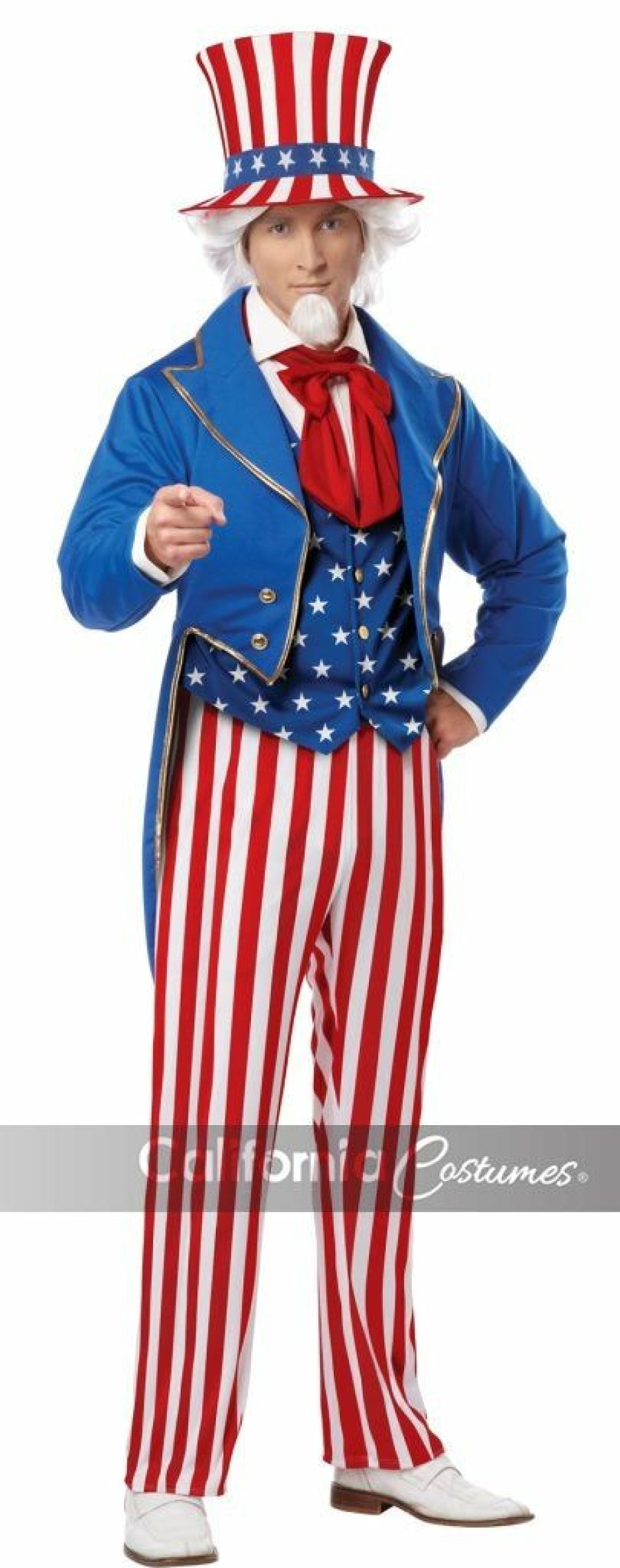 4Th Of July * | California Costumes Uncle Sam Costume Costumes And Accessories