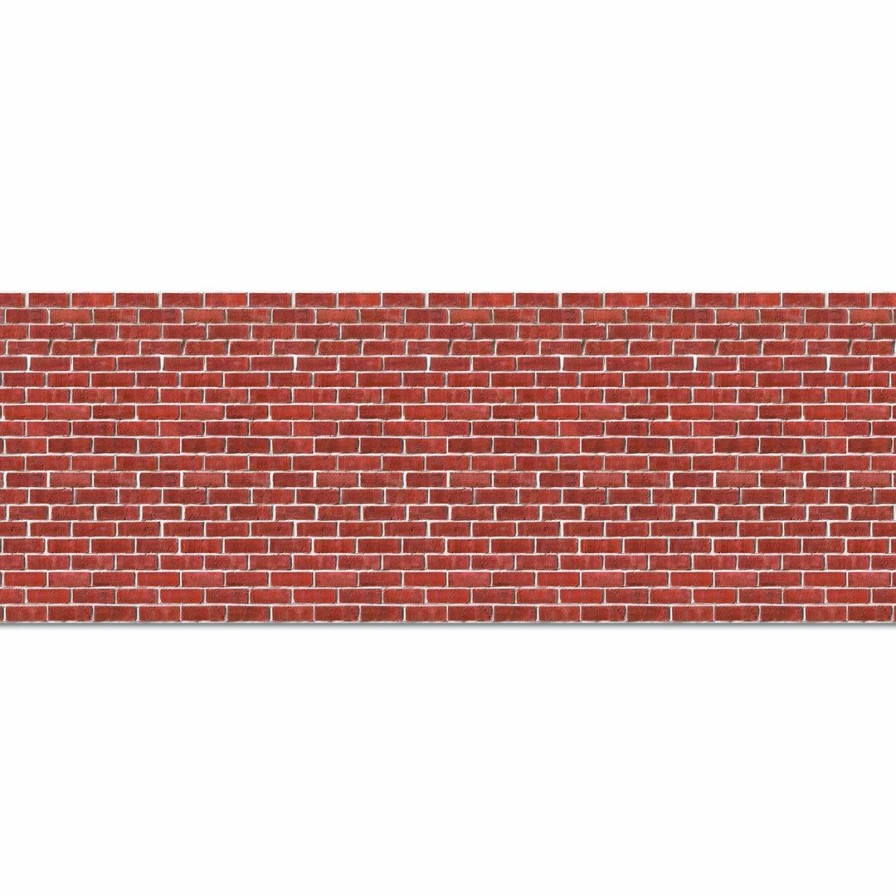 Halloween * | Beistle Brick Wall Backdrop Indoor Decor