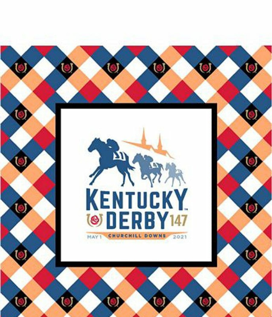 Derby * | Westrick Derby Party Supplies Kentucky Derby 147 Beverage Napkins