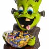 Halloween * | Rubies Frankie- Licensed Candy Bowl Holder Candy Bowls And Holders