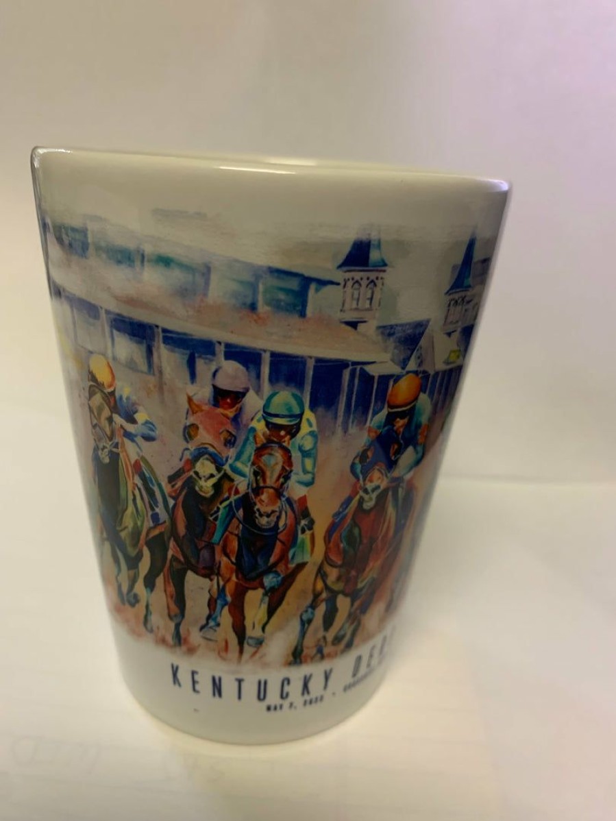 Derby * | Dyehard Fan Supply 148Th Kentucky Derby Merchandise Kentucky Derby 148 "Art Of The Derby" Shot Glass