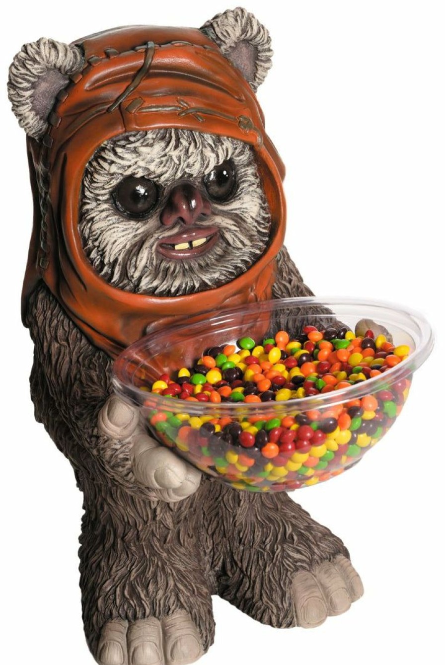 Halloween * | Rubies Star Wars- Ewok Candy Bowl Holder Candy Bowls And Holders