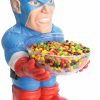 Halloween * | Rubies Marvel- Captain America Candy Bowl Holder Candy Bowls And Holders