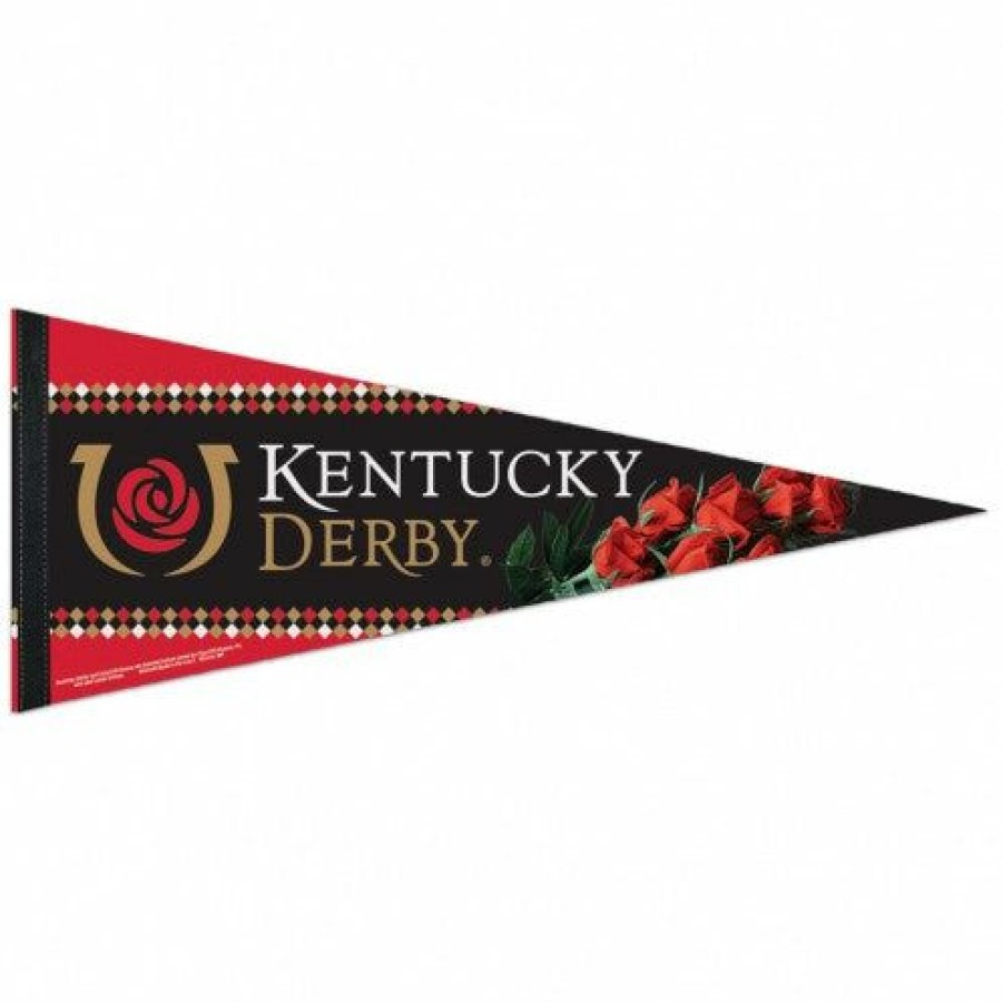 Derby * | Wincraft Horse Racing Decor And Accessories Kentucky Derby Icon Pennant Banner