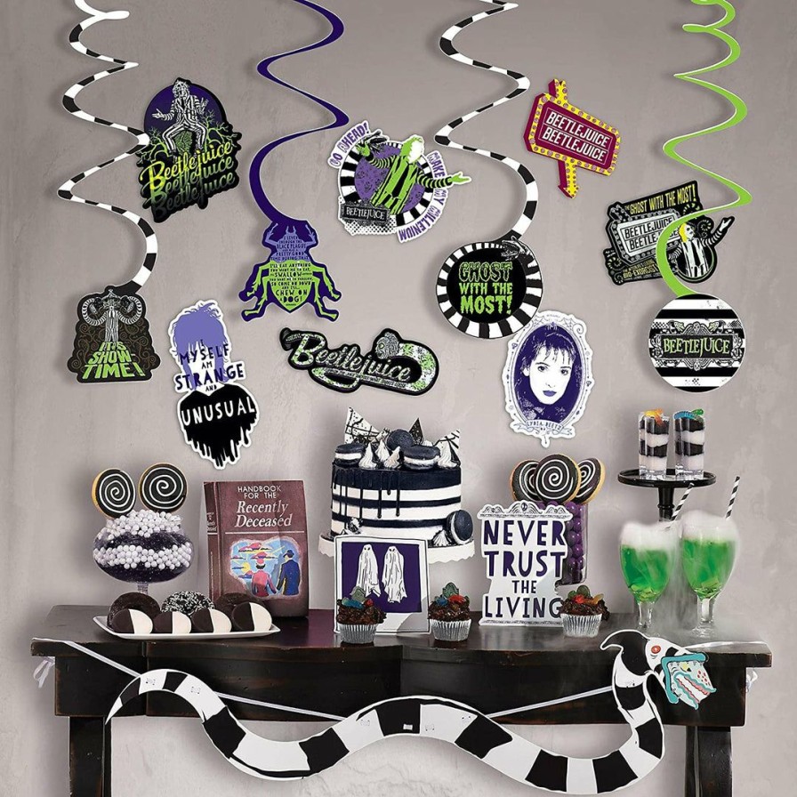 Halloween * | Amscan Beetlejuice 24Pc Room Decorating Kit