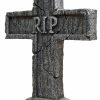 Halloween * | Fun World Tombstone Rip Cross Cemetery