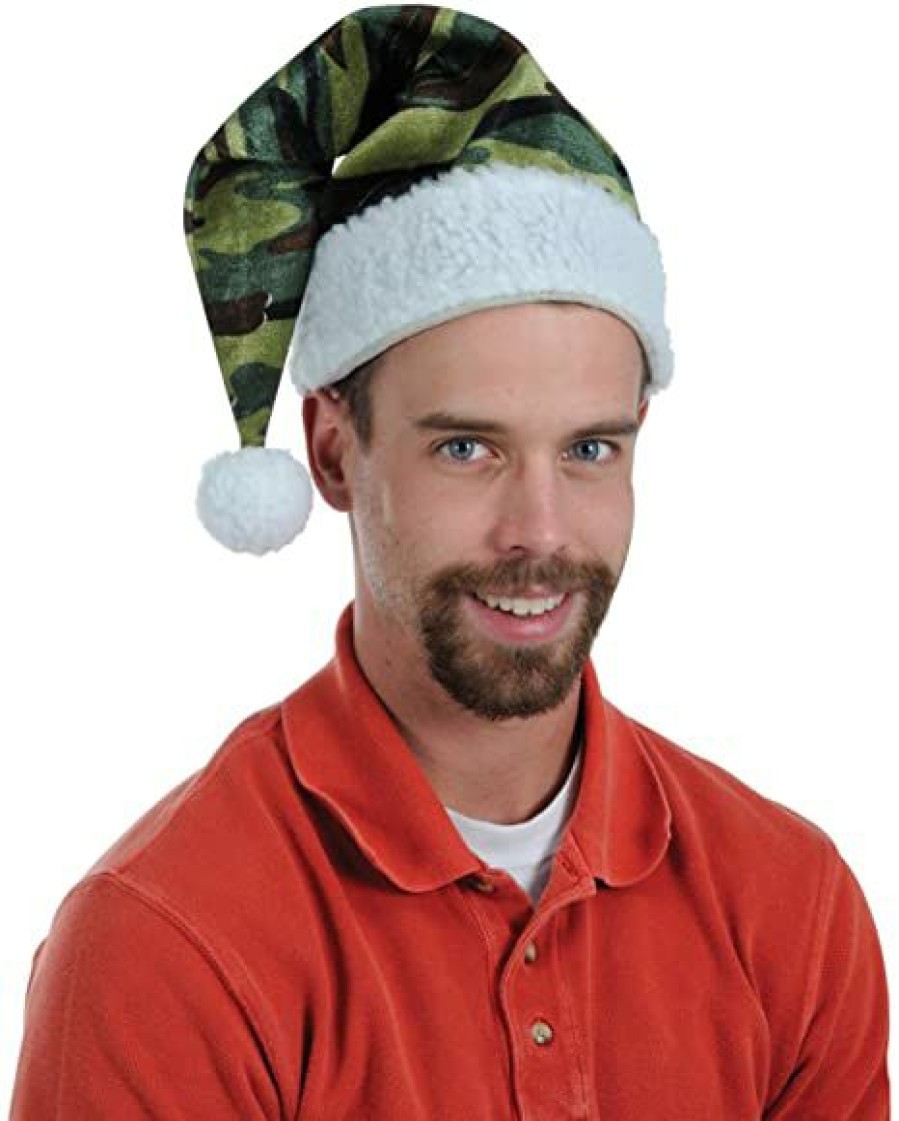 Christmas * | Beistle Camouflage Santa Hat