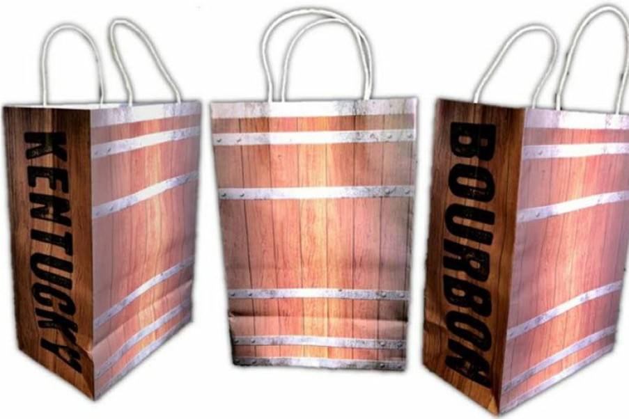 Derby * | Caufield'S Novelties Horse Racing Decor And Accessories Kentucky Bourbon Gift Bags