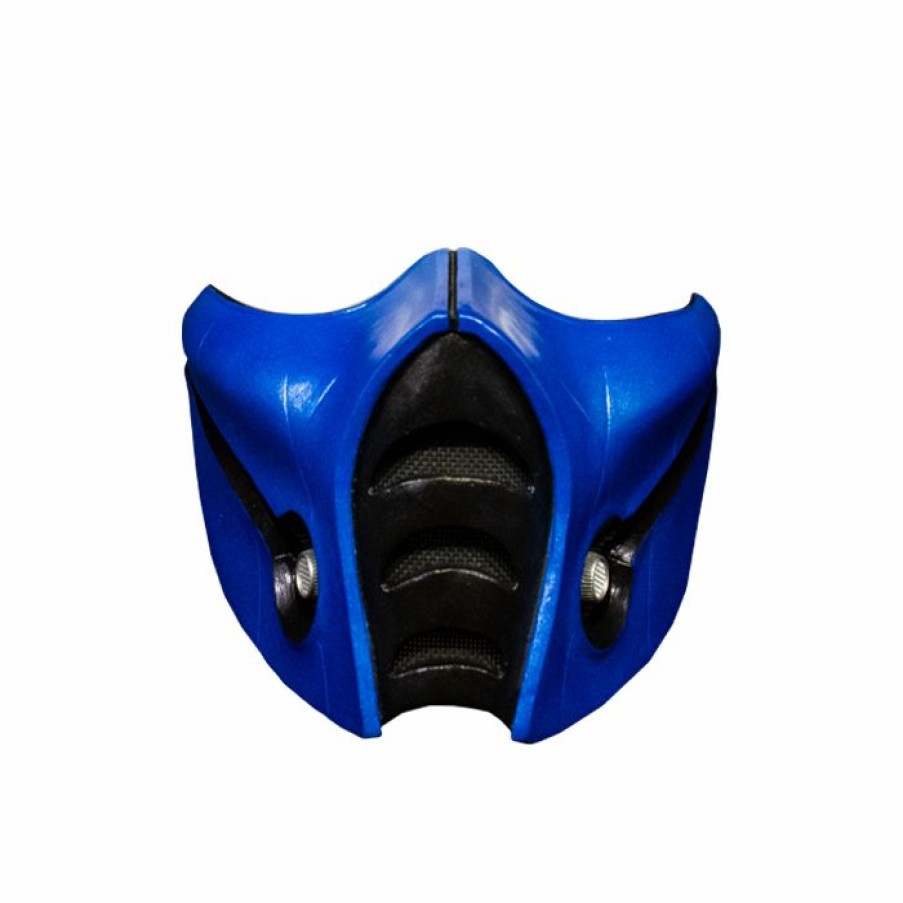 Mardi Gras * | 56 Half Masks Mortal Kombat Sub-Zero Mask- Officially Licensed