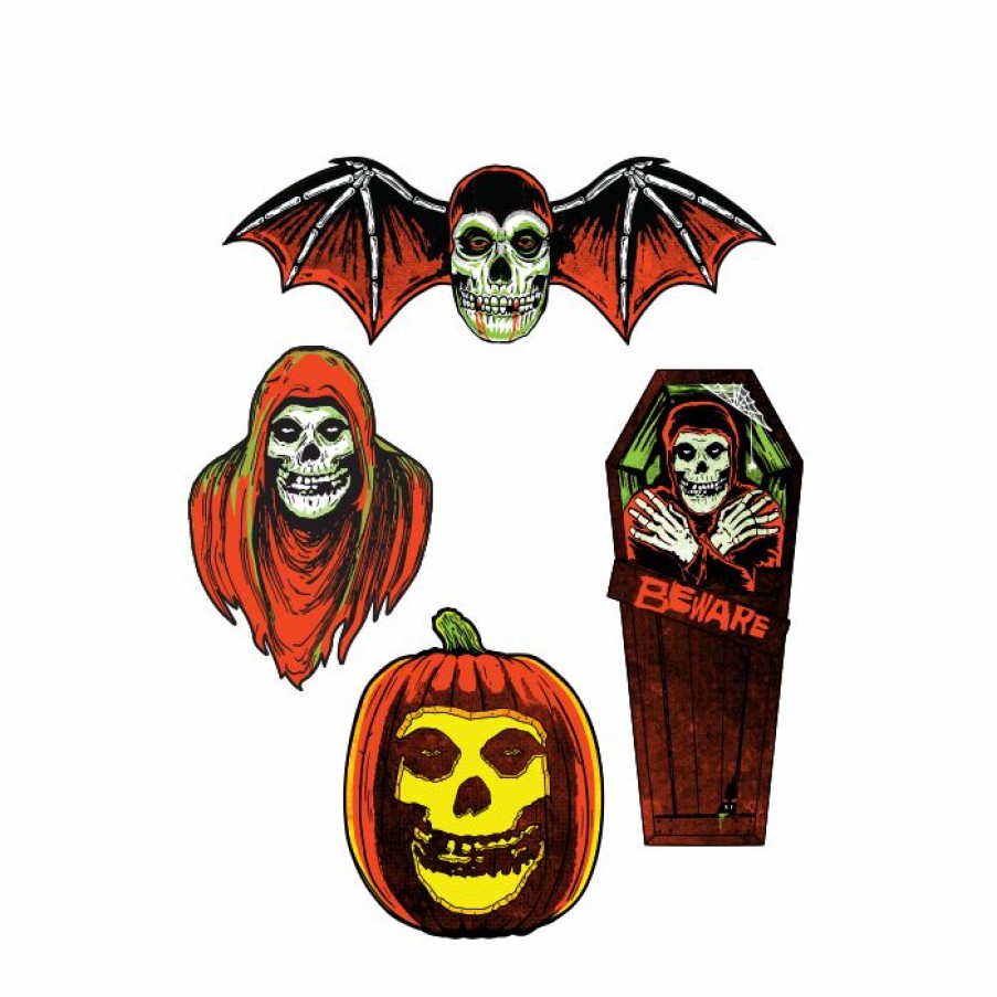 Halloween * | Trick Or Treat Studios Indoor Decor Misfits Wall Decor