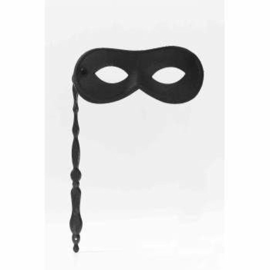 Mardi Gras * | Forum Novelties Half Mask Domino On Stick Red