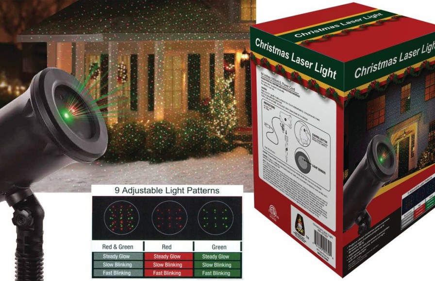 Christmas * | Morris Costumes Christmas Decorations Christmas Laser Light