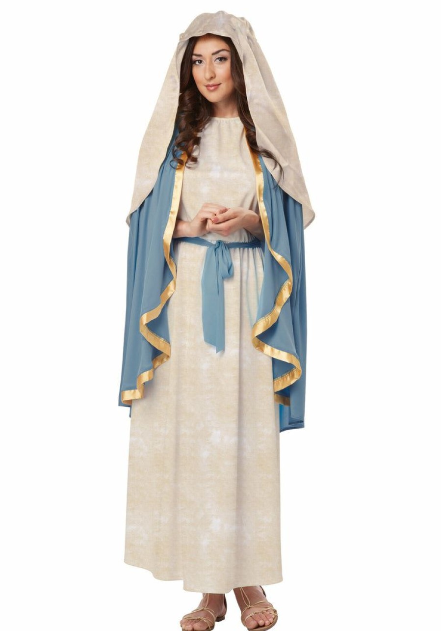 Christmas * | California Costumes Biblical Costumes Virgin Mary Adult Costume