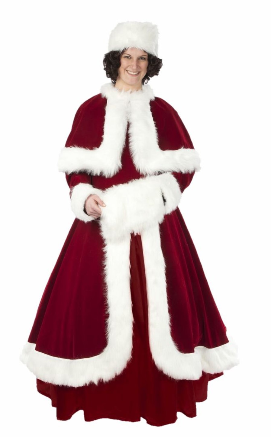 Christmas * | Halco Mrs. Claus Costumes Belle Of The Christmas Ball Costume