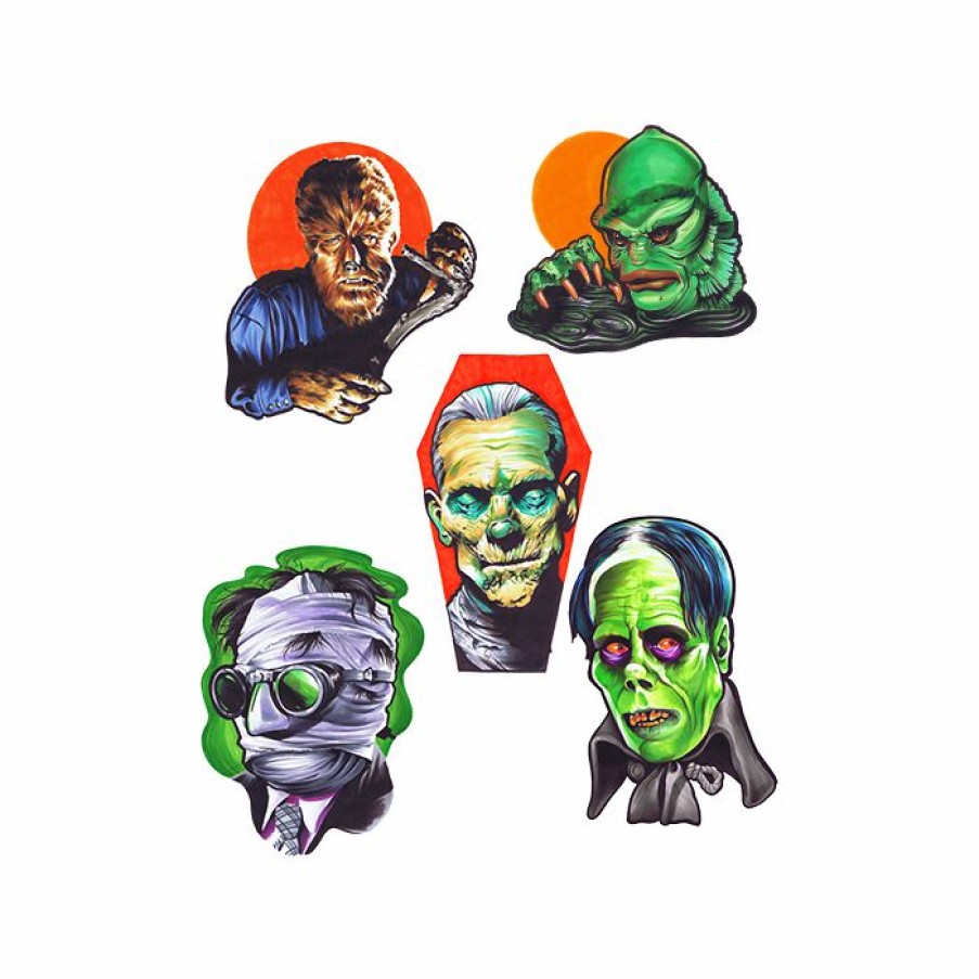 Halloween * | 56 Indoor Decor Universal Monsters Wall Decor Series 1