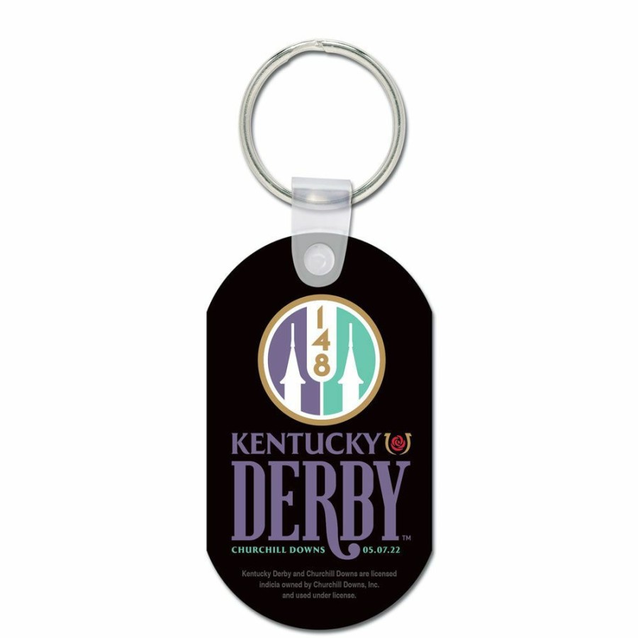 Derby * | Wincraft 148Th Kentucky Derby Merchandise Kentucky Derby 148 Aluminum Keychain