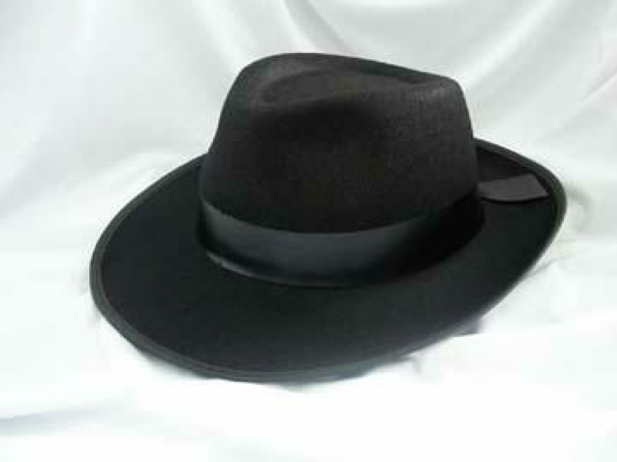 Oktoberfest * | Beistle Hat Fedora Black Felt Oktoberfest