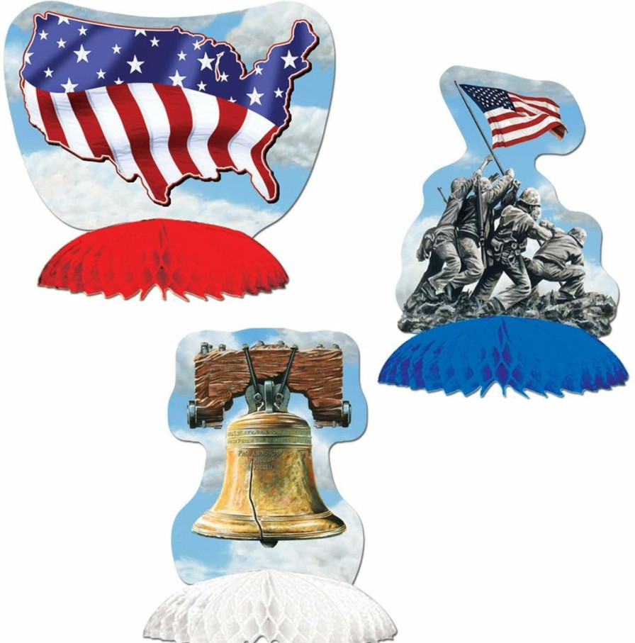 4Th Of July * | Beistle Patriotic Playmates Decor