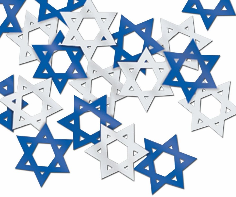 New Year * | Beistle Star Of David Fanci-Fetti