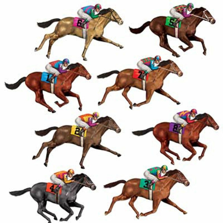 Derby * | Beistle Insta-Theme Race Horse Props Horse Racing Decor And Accessories