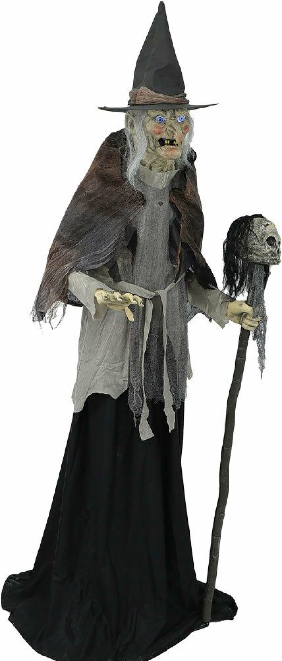 Halloween * | Morris Costumes Lunging Witch 6 Animated Prop Electronic And Animated Props