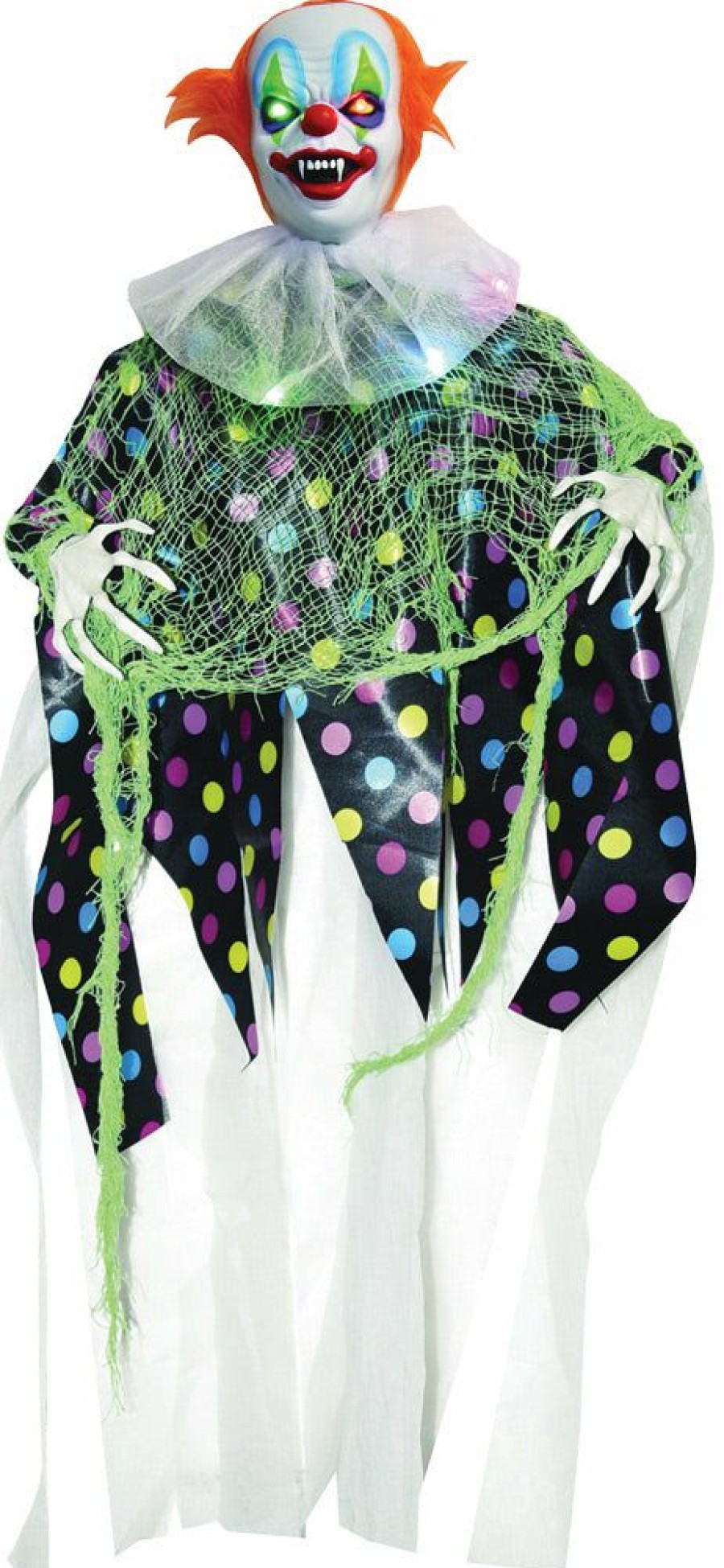 Halloween * | Morris Costumes Light Up Clown 35 Hanging Prop