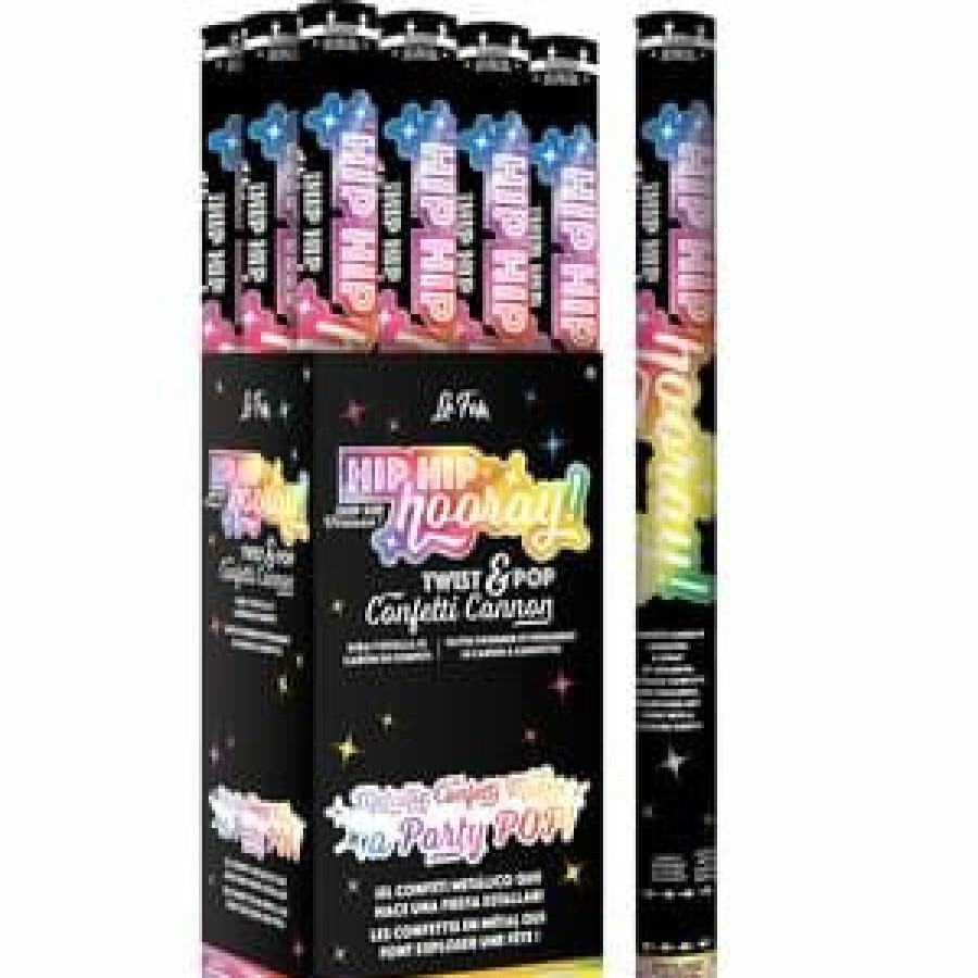 New Year * | Loftus International Hip Hop Hooray Metallic Confetti Cannon