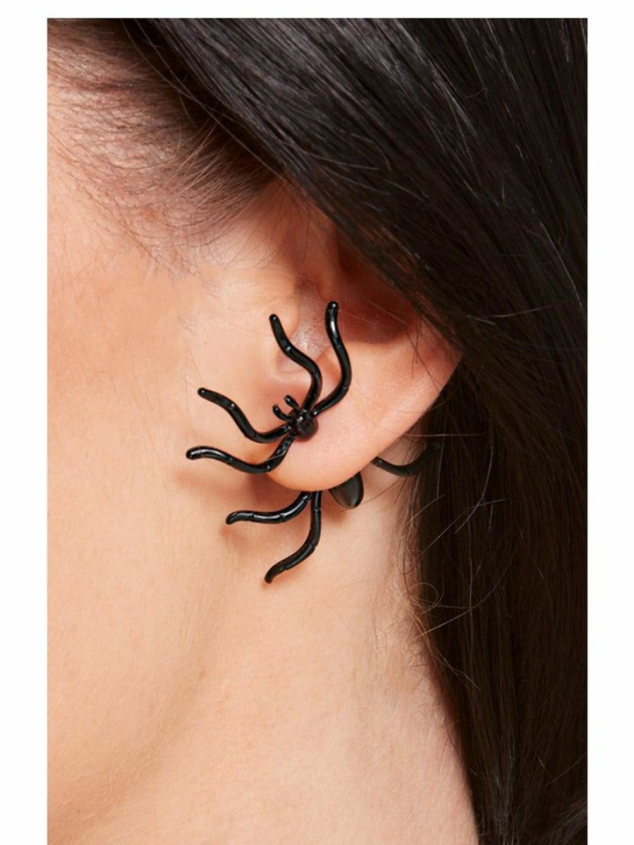 Halloween * | Smiffy'S Spider Earrings