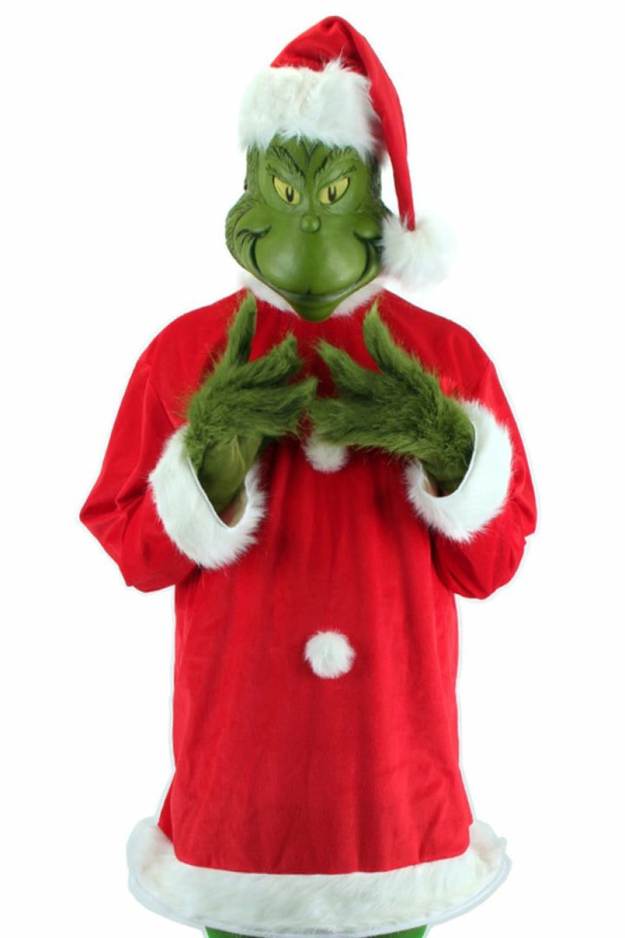 Christmas * | Elope Dr. Seuss' The Grinch Deluxe Santa Adult Costume