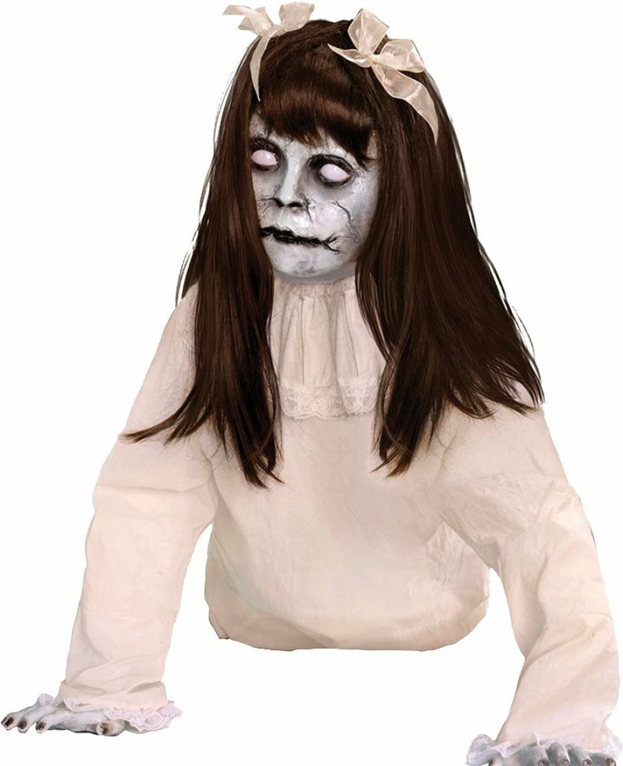 Halloween * | Morris Costumes Electronic And Animated Props Crawling Possessed Girl Animated Prop