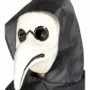 Mardi Gras * | Smiffy'S Half Masks Plague Doctor Mask White