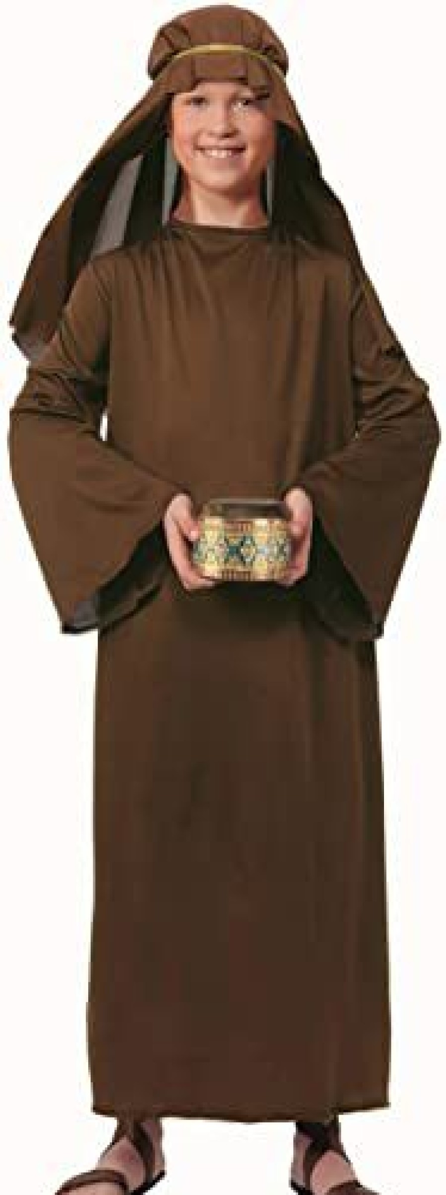 Christmas * | Forum Novelties Brown Wiseman Children'S Costume Biblical Costumes