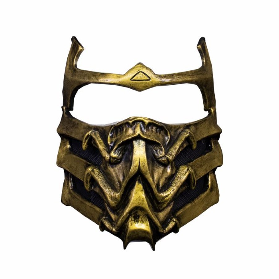 Mardi Gras * | 56 Mortal Kombat Scorpion Mask- Officially Licensed