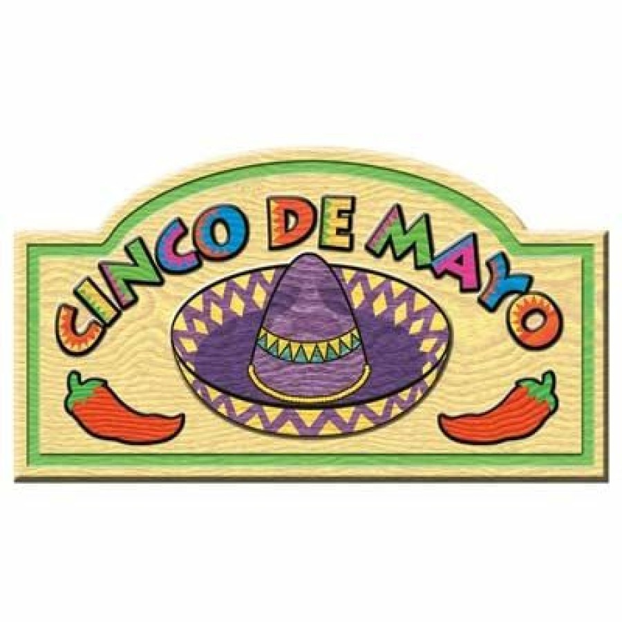 Halloween * | Beistle Cinco De Mayo Cutout Party Supplies